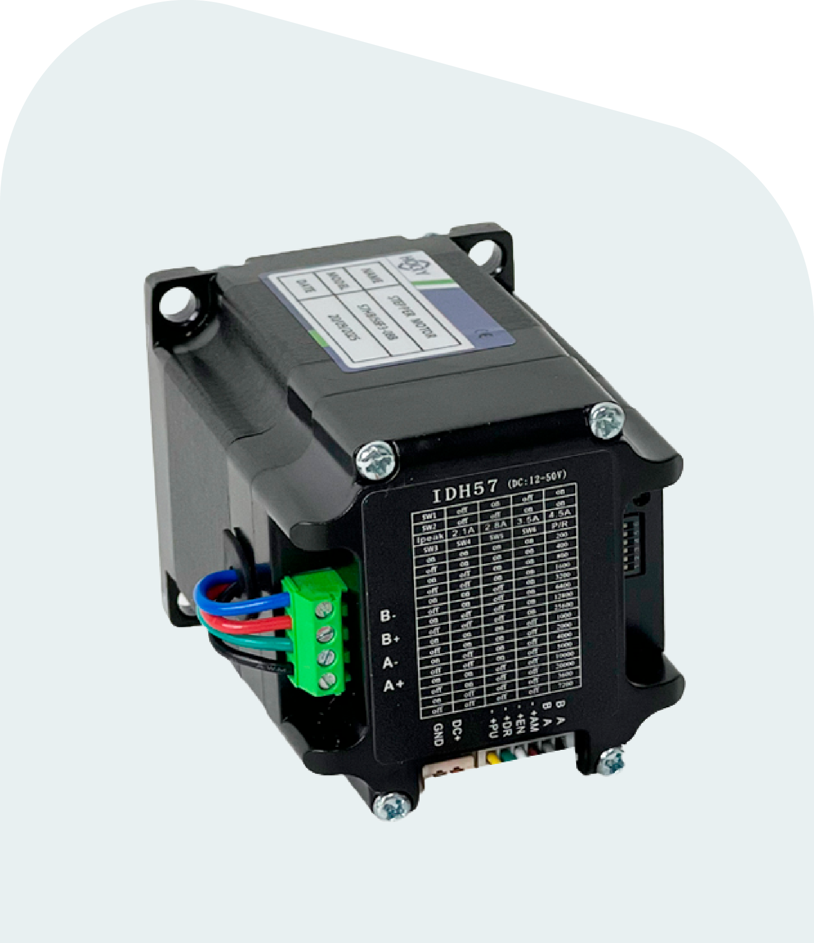 Stepper Motors with integrated drive